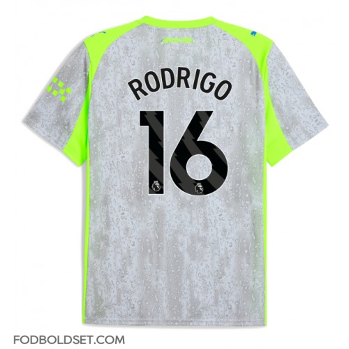 Manchester City Rodri Hernandez #16 Tredjetrøje 2025-26 Kortærmet